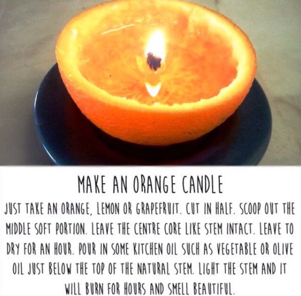 🍊Use Oranges As CANDLES! Totally Amazing Idea! 🍊 Musely