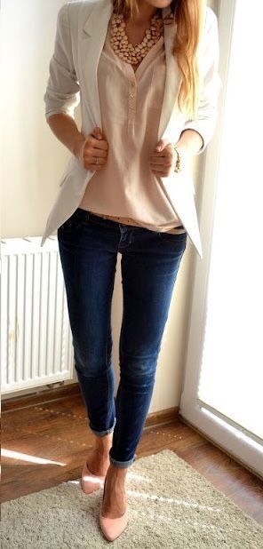 nude heel outfit