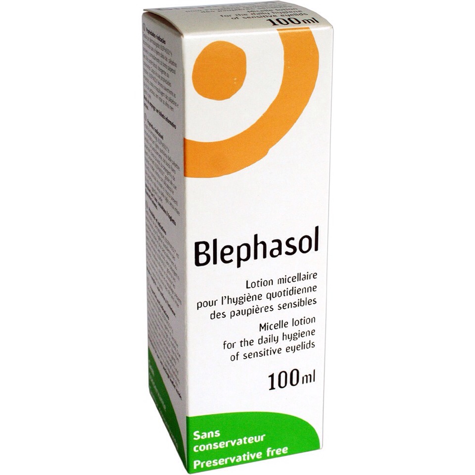 For Blepharitis Sufferers, Use Blephasol To Clean The Eye With.. It