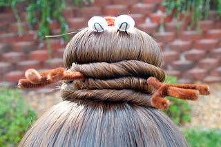 Rudolph Holiday Hair Tutorial By Mau Lyn Musely