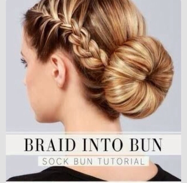 Braid Into Bun Hairstyle By Anita Singh Musely