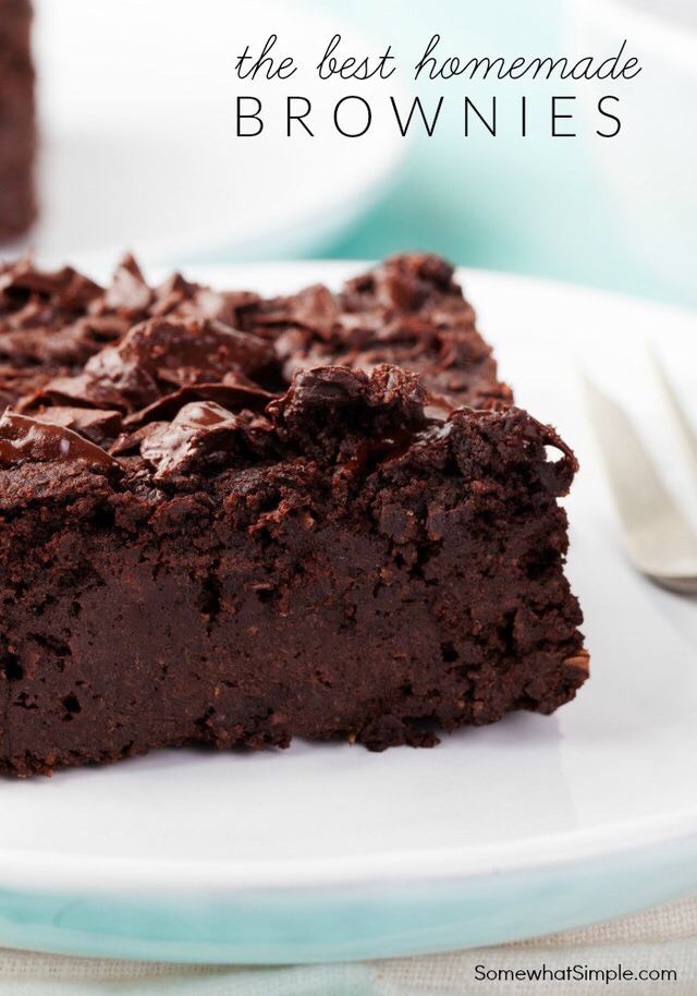The Best Homemade Brownies Musely