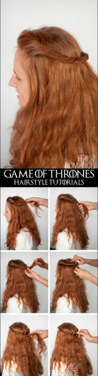 Game Of Thrones Hair Tutorials By Emma Kenyon Musely
