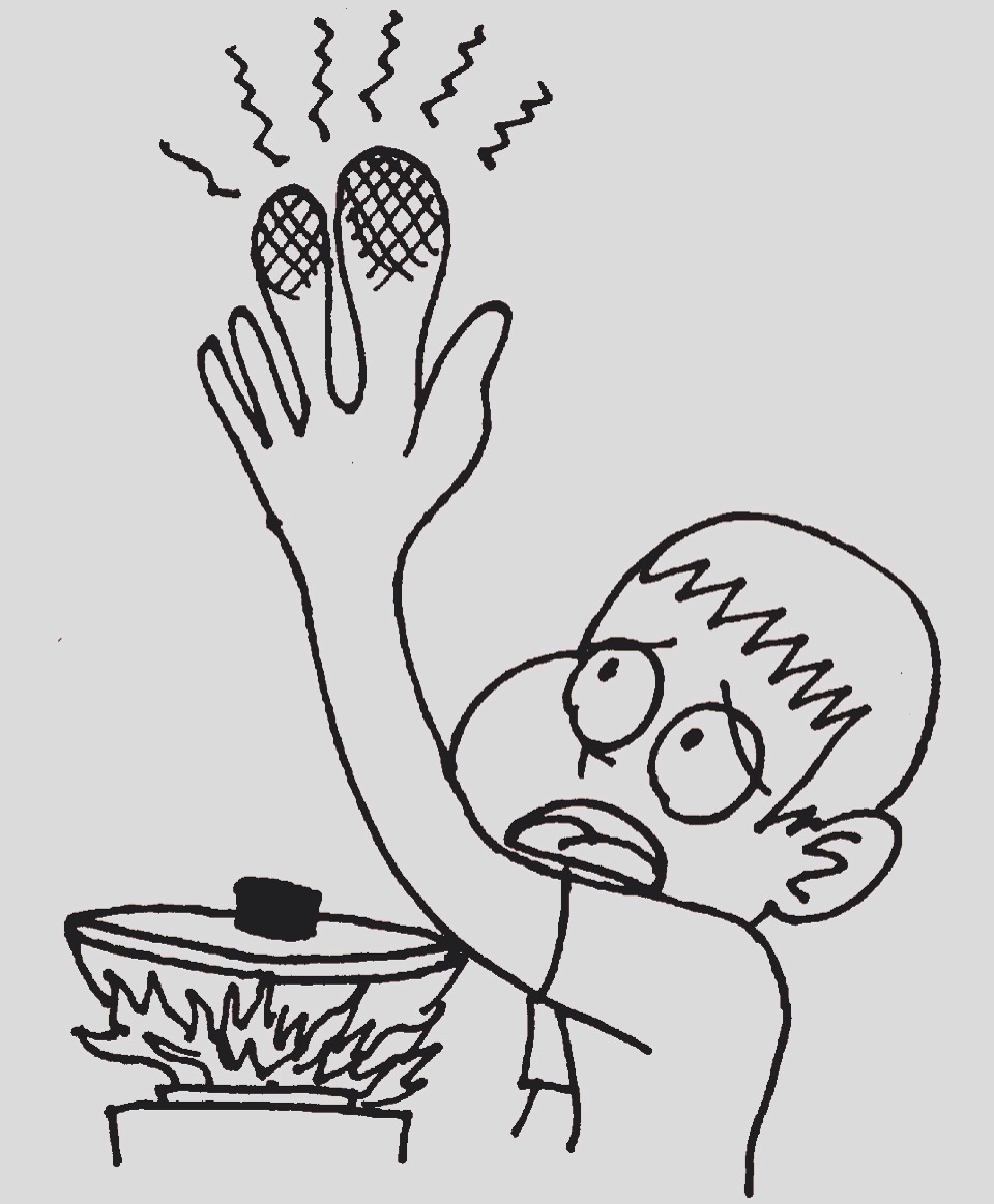 When You Get A Burn From A Hot Surface All You Have To Do Is Put