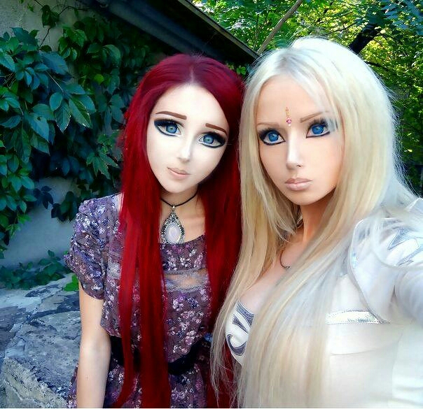 people that look like barbie