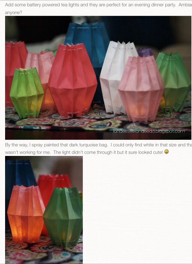 🎆Paper Bag Lanterns🎆 Musely