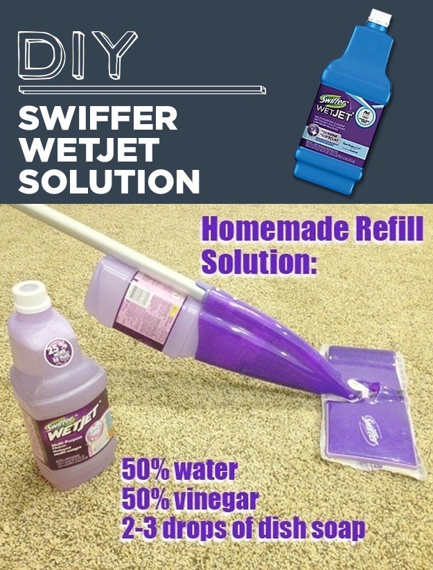DIY Swifter WetJet Solution by Kim B Musely