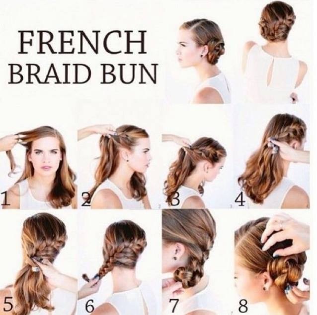 Before After French Braid