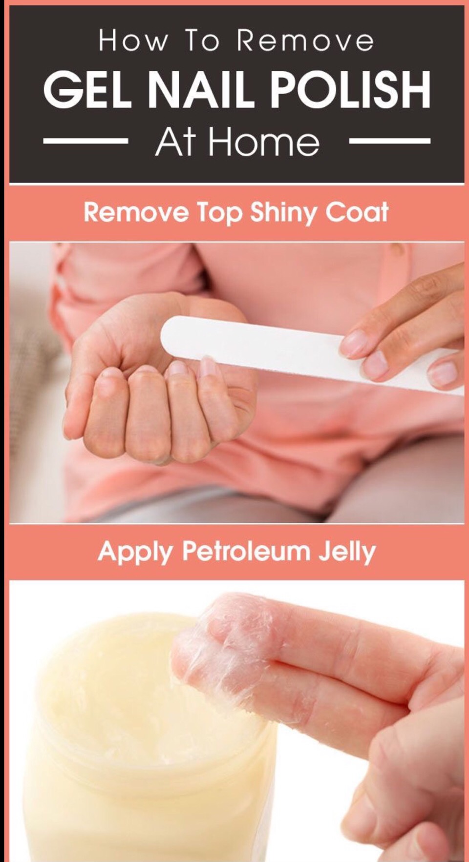 How To Remove Gel Nail Polish At Home Musely