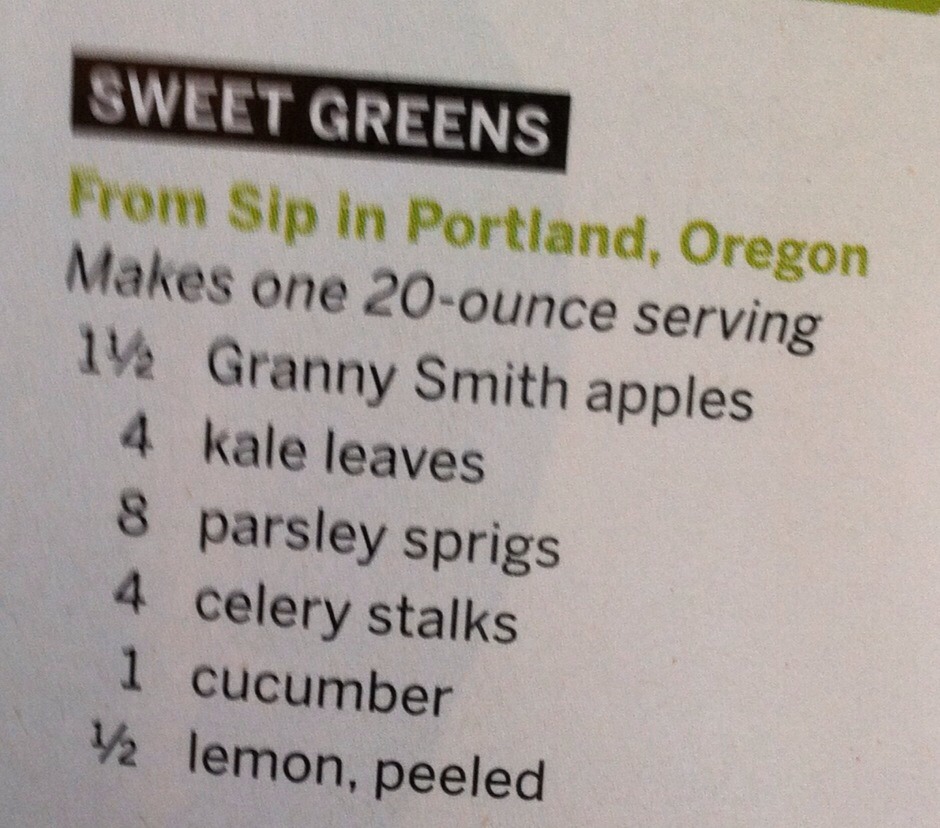 Sweet Greens Juicing Recipe Musely
