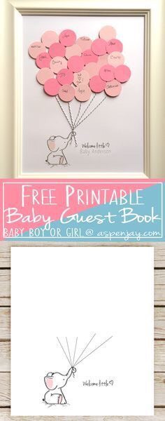 Free Printable Baby Guest Book Musely free-printable-baby-guest-book-musely