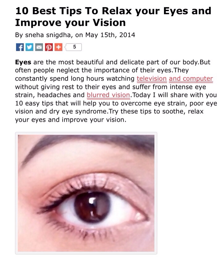 10 Best Tips To Get Better Eyes And Improve Ur Vision 👍 Musely