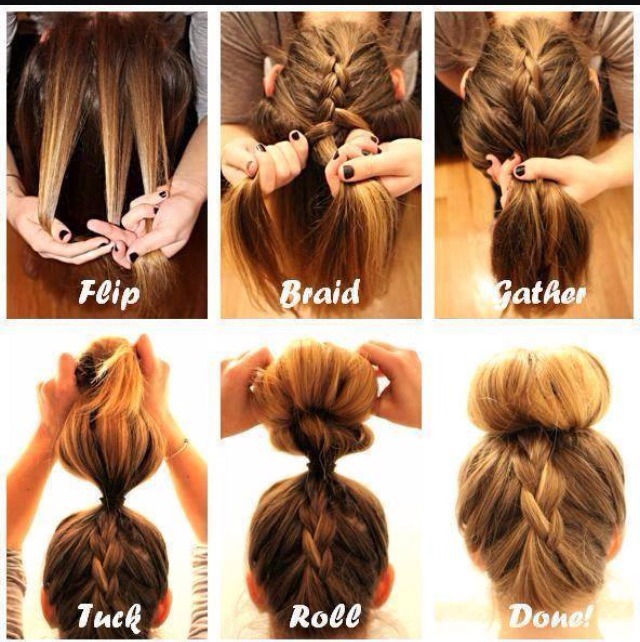 Musely Upside Down French Braid
