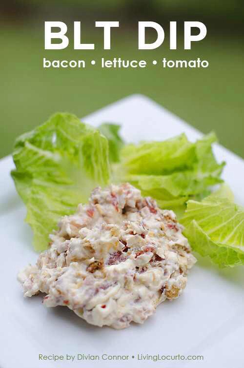 BLT Bacon Lettuce Tomato Dip Recipe Musely