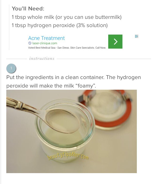 home remedy for blemishes and dark spots