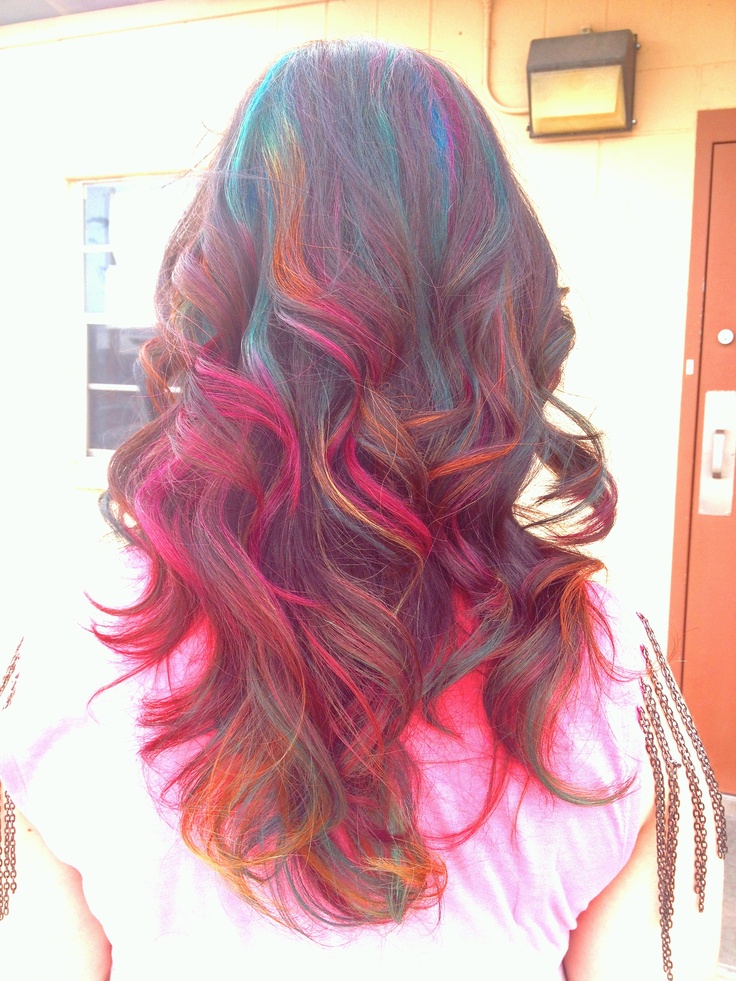 Colourfull Hair By Jessica Daniels Musely