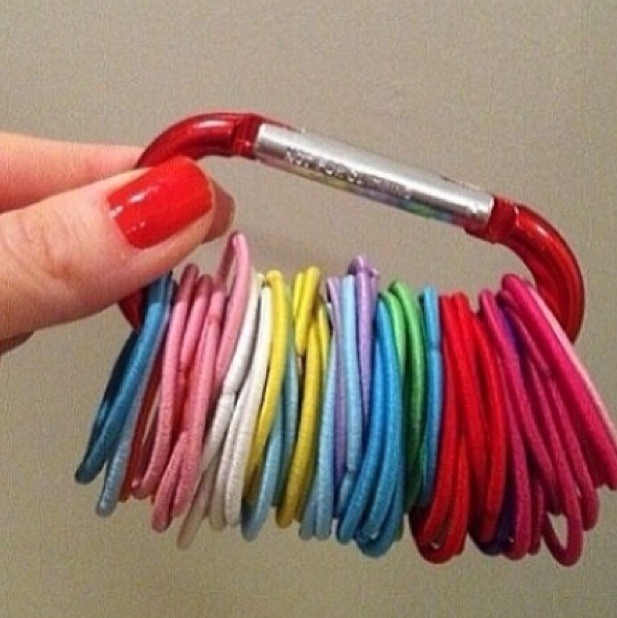 Diy Hair Tie Bobble Storage Idea Cute Fun Easy By Laura