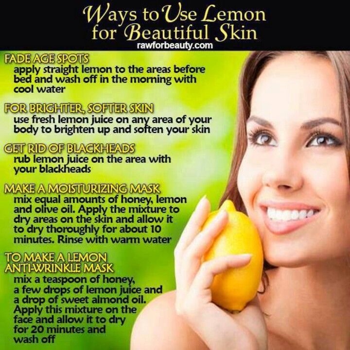 Did You Know Another Good Use For Lemons Is By Rubbing Them On Your