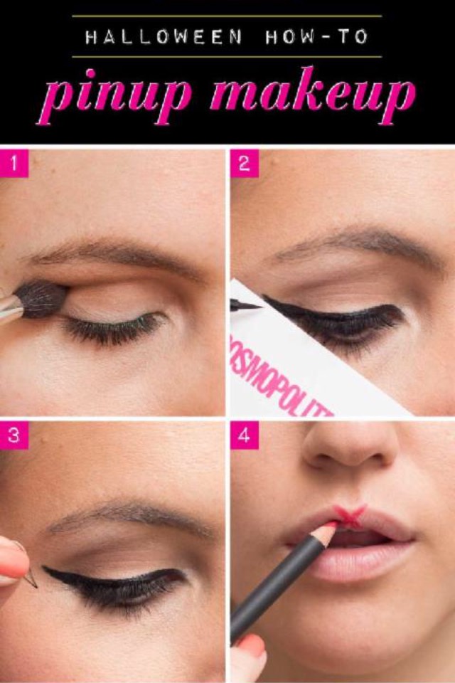 Easy Halloween Costume Makeup! No New Purchases Required!!!🎃 #