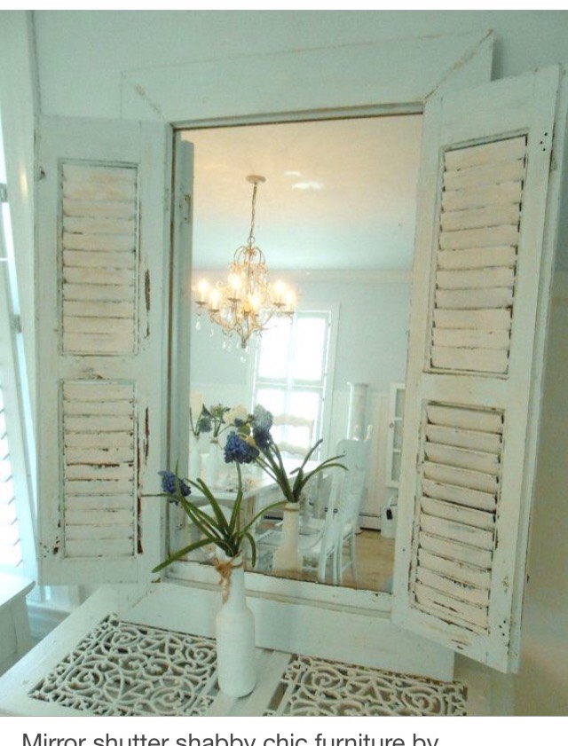 Shutter Window Mirror By Angela O Musely