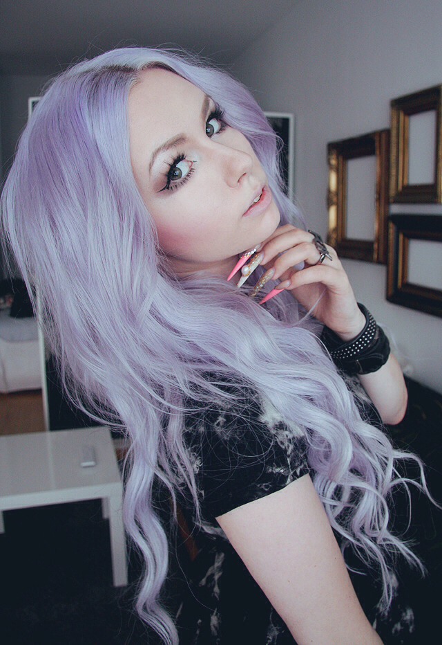 How To Dye Your Hair Lilac By Diana Musely