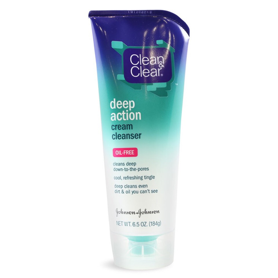 I use clean and clear, which is a cheap acne cleansing brand you can find just about anywhere! It works very well for me and I think it's one of the cheaper and more effective brands