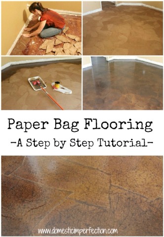 Brown Paper Bag Floor By Diana M Musely