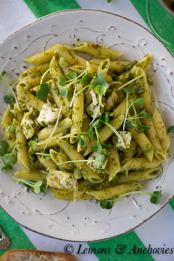 duplicate boston pizza's pesto penne. SO YUMMY!! Musely