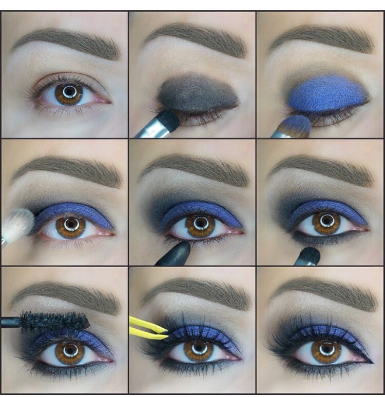 цветной смоки айс пошагово. синий смоки айс пошагово. макияж для голубых глаз пошагово. синий макияж пошагово. макияж синий смоки смоки.