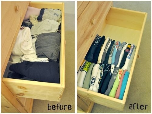 How To Fold Clothes To Make More Room In Drawers By Debbie R Musely