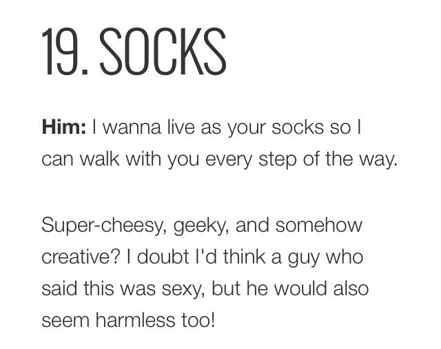 Small talk pick up lines image