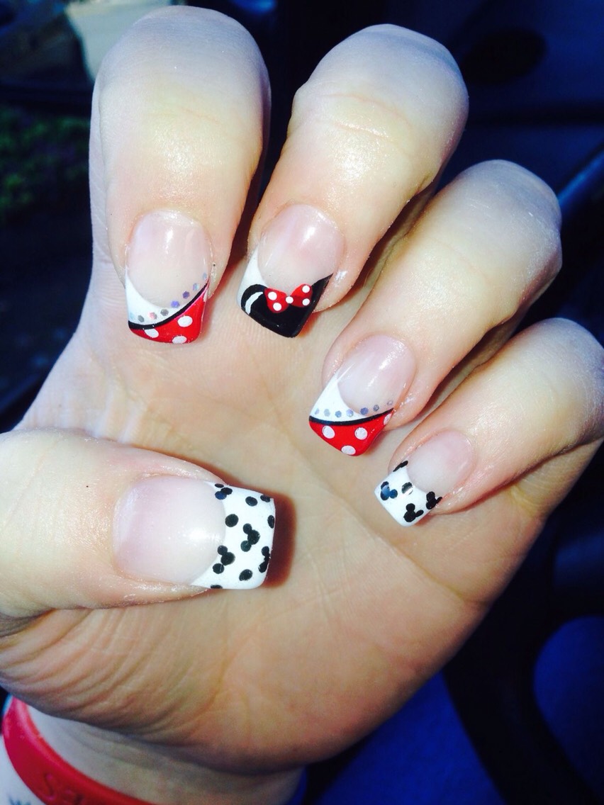 Disney Nails So Cute! Love It! - Musely