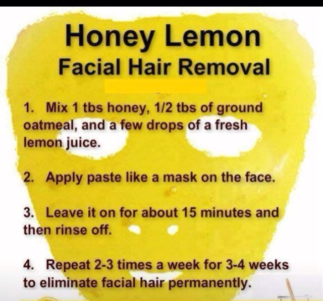 💕 Honey Lemon Facial Hair Removal 👏 Musely
