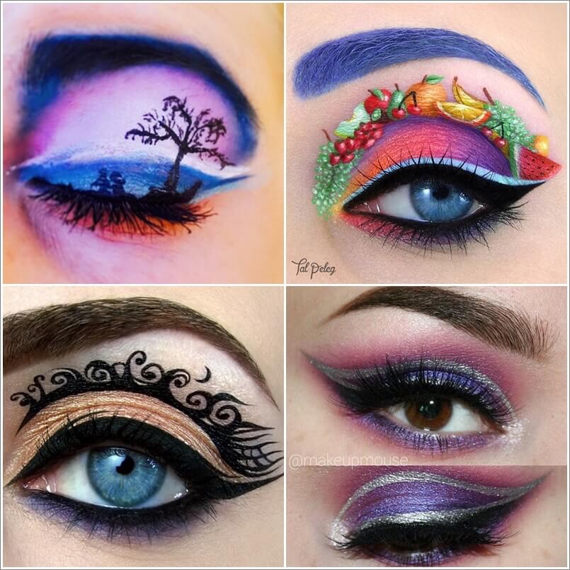 Amazing Eyeshadow Art by Kellie Hanmore Musely