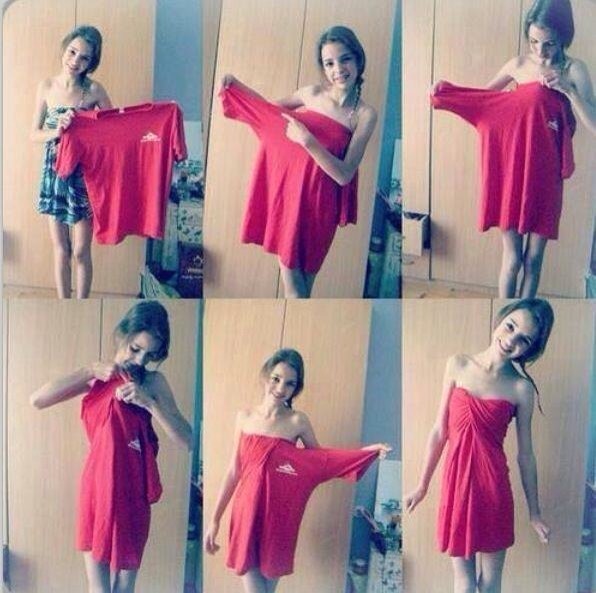 what to make out of an old t shirt