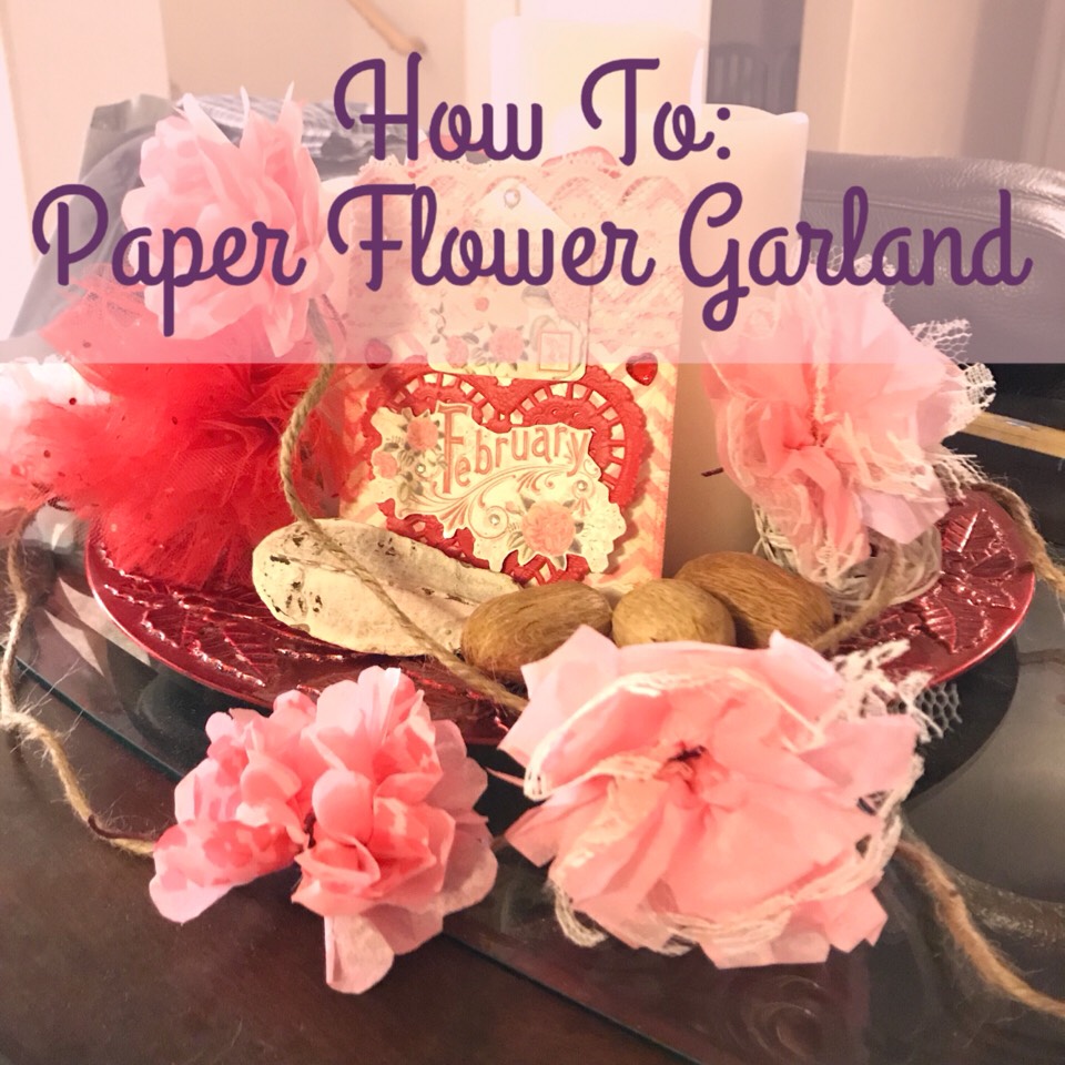 make this beautiful paper flower garland by rebecca sachaj making paper flower garlands
