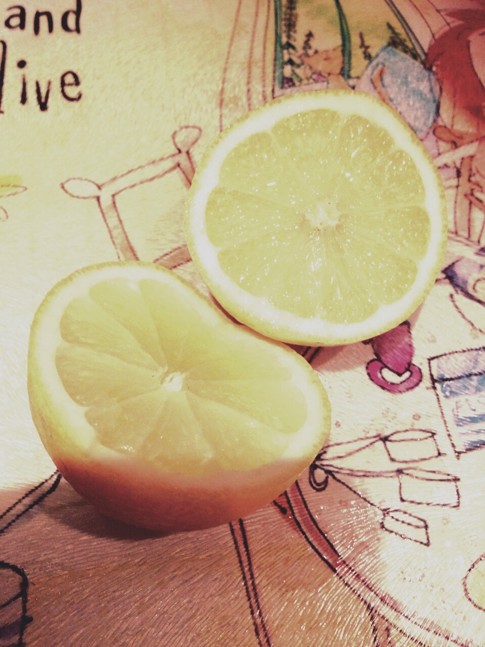 use half a lemon and apply all over face avoiding eye area 