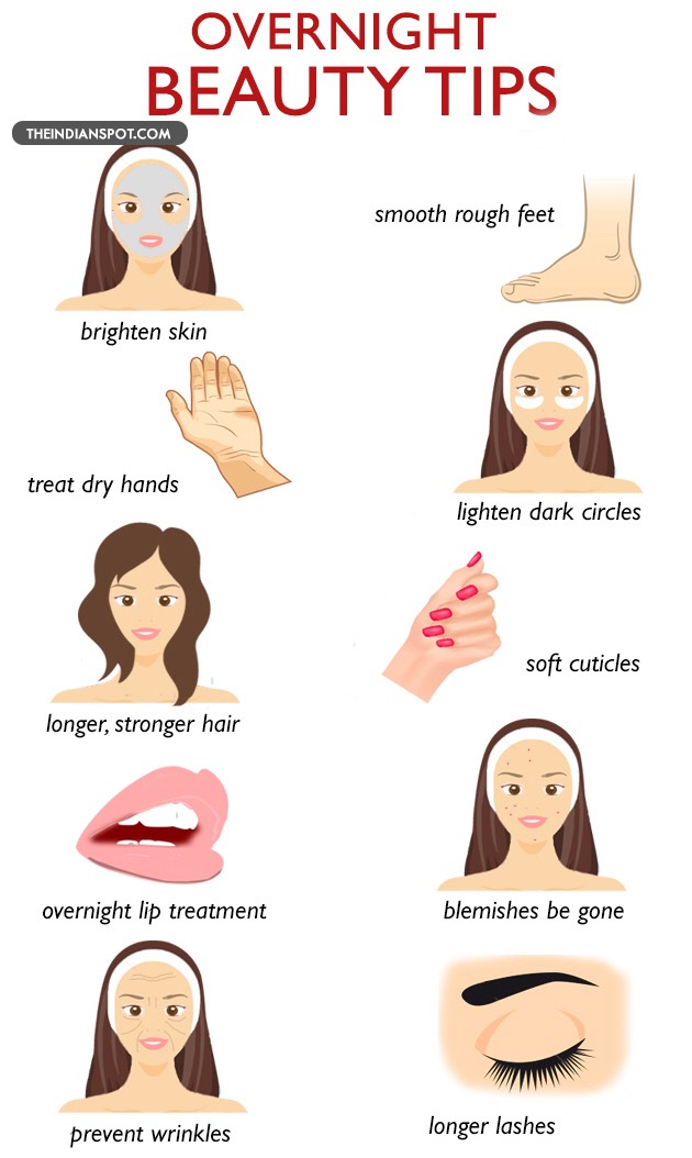 Best All Natural Overnight Beauty Tips To Wake Up Pretty By Maria