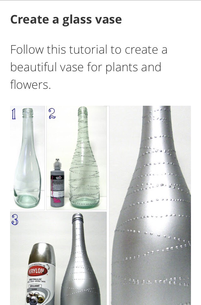 Fun & Easy Way To Repurpose Glass Bottles Musely