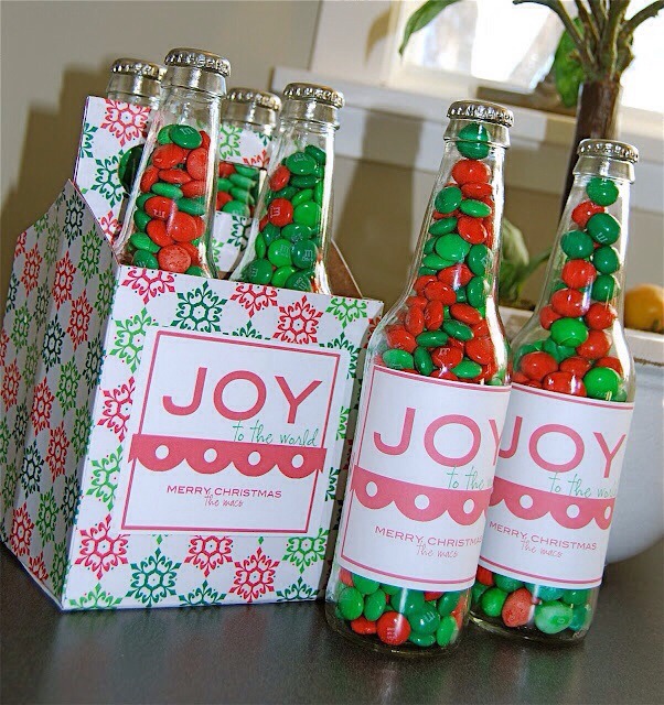 Musely Fill Gl Bottles With Green And Red M Ms