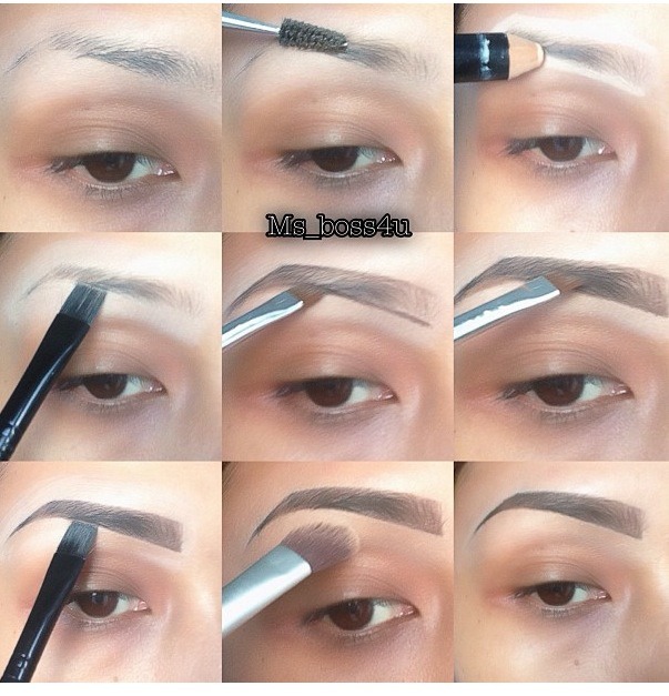 How To Fill In Your Eyebrows Musely