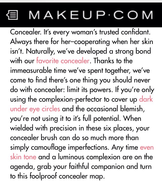 The Ultimate Concealer Map... Musely
