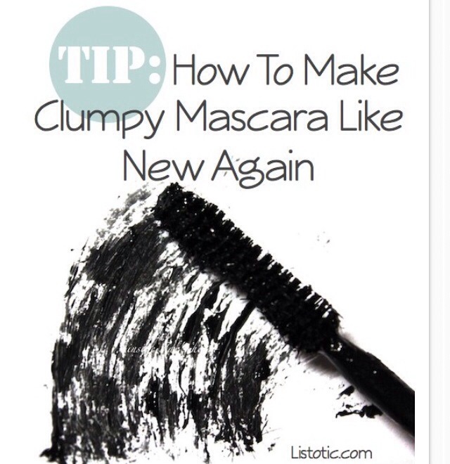 How To UNCLUMP clumpy Mascara! Musely