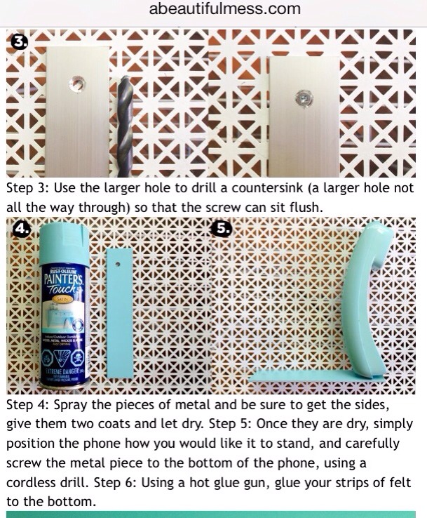 Recycle Your Old Telephone Into > DIY TELEPHONE BOOKENDS Musely