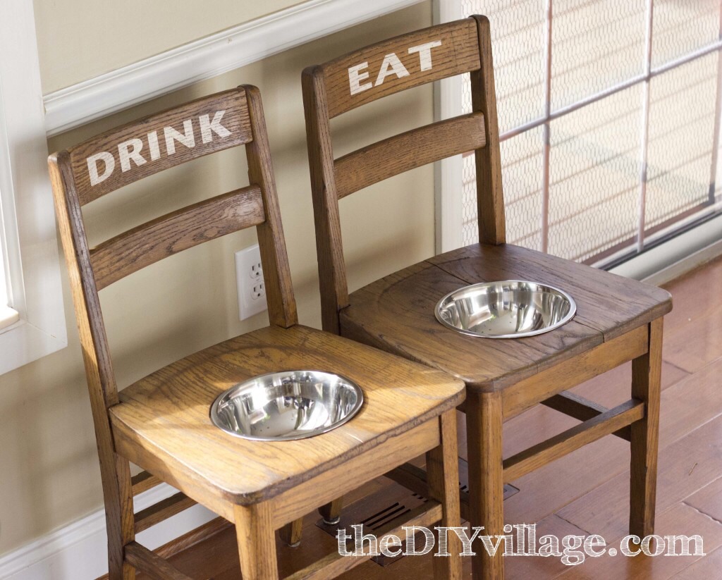 Diy Elevated Dog Feeder Chairs By Silra Duperval Musely