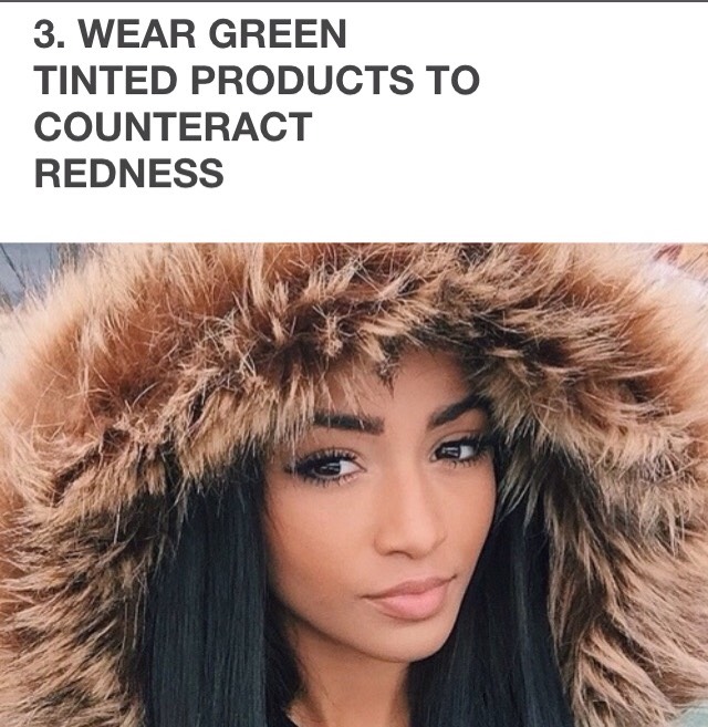 cold weather make up