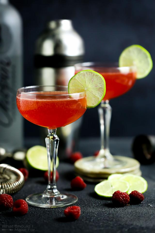 Raspberry Shrub Cocktail Musely