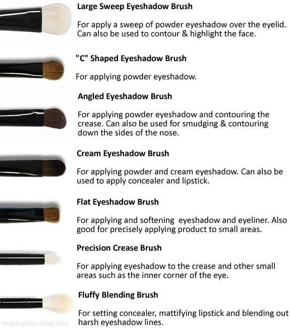 Eye shadow brush tips! Musely