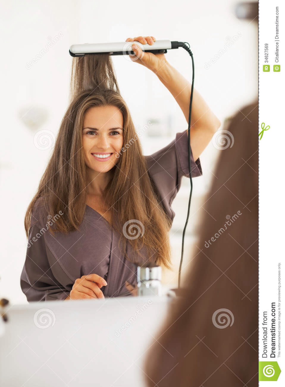To Stop Your Hair From Going Static Whilst Straightening Allow