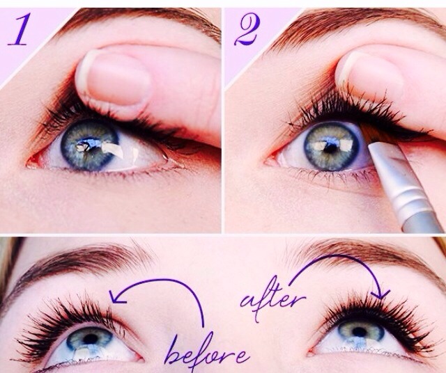 Instead Of Eyeliner You Can Use Black Eye Shadow&like If This Works For